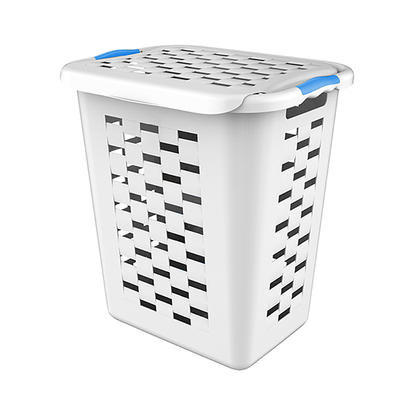 Clorox Laundry Hamper With Lid 45L