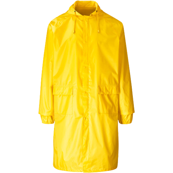 Pvc Raincoat With Cap