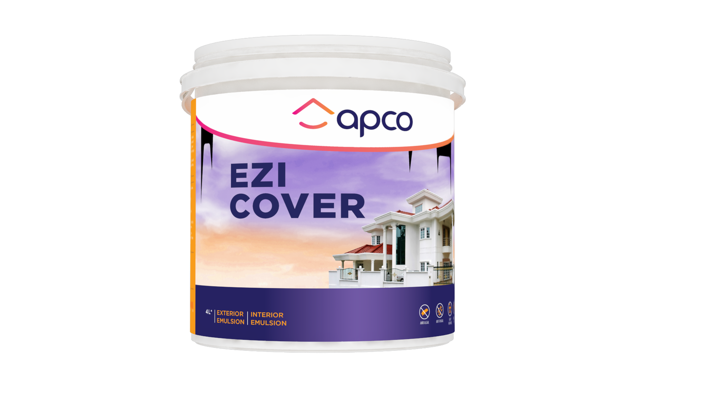 Apco Ezi Cover Acrylic SG Finish White 10 Liters